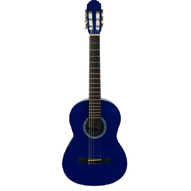 Guitarra 3/4 Tercerola Acústica Para Adolescente Azul Gewa Ps510145 Gewa CLASICA 3/4 AZUL