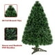 thumbnail image 5 of Árbol de Navidad Goplus de fibra óptica preiluminado de 90 cm con soporte de metal, 5 of 8