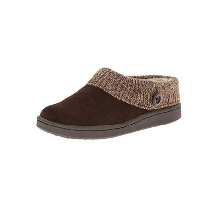

SIMANLAN WOMENS WARM SLIPPERS FLAT SLIP ON MEMORY FOAM COMFORT HOME MULES SHOES