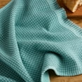 thumbnail image 5 of KITCHENAID Gourmet Series Gridlines Kitchen Towels 3-Pack Set, 100% Cotton Absorbent, Mineral Water Aqua, 18"x28", 5 of 7