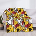 thumbnail image 3 of Rateoe Cute Dog Pattern Flannel Throw Blanket, Ultra-soft Blanket for Bed, Couch, Car, Hypoallergenic Anti-pilling blanket-60"x50"(Horizontal), 3 of 6