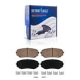 thumbnail image 5 of Detroit Axle - Brake Kit for 2011 2012  Lincoln MKX Ford Edge Disc Brake Rotors Ceramic Brake Pads Front & Rear: 12.60 inch Front and 13.00 inch Rear, 5 of 9