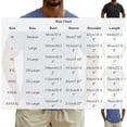 Casual Top Oversize Basic T Shirts Men's Short Sleeve Hoodless Round ...
