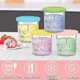 thumbnail image 2 of 800ML Ice Cream Container for NC500-501 Ice Cream Maker Leaf Proof Lid Food Grade Portable Kitchen 24Oz Freezer Ice Cream Pint Jar Cup, 2 of 5