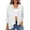 White, variant on Erwazi Women's Cardigans Lightweight Casual 3/4 Sleeve Fall Trendy Open Front Cardigan