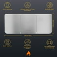 thumbnail image 5 of Premium Aluminum Wind Barrier For Garden Gas Heater Accessories Childproof Design Stable Heat Output Lightweight Design, 5 of 11