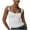 White, variant on Arnsht Women New Fashion Lace Trim Tank Tops Teen Girl Fairycore Sleeveless Solid Going Out Streetwear Summer Crop Camisole Blue S