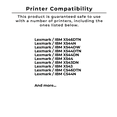 thumbnail image 3 of Zoomtoner Compatible with Lexmark IBM C540 Set Laser Toner Cartridge - High Yield -, 3 of 4