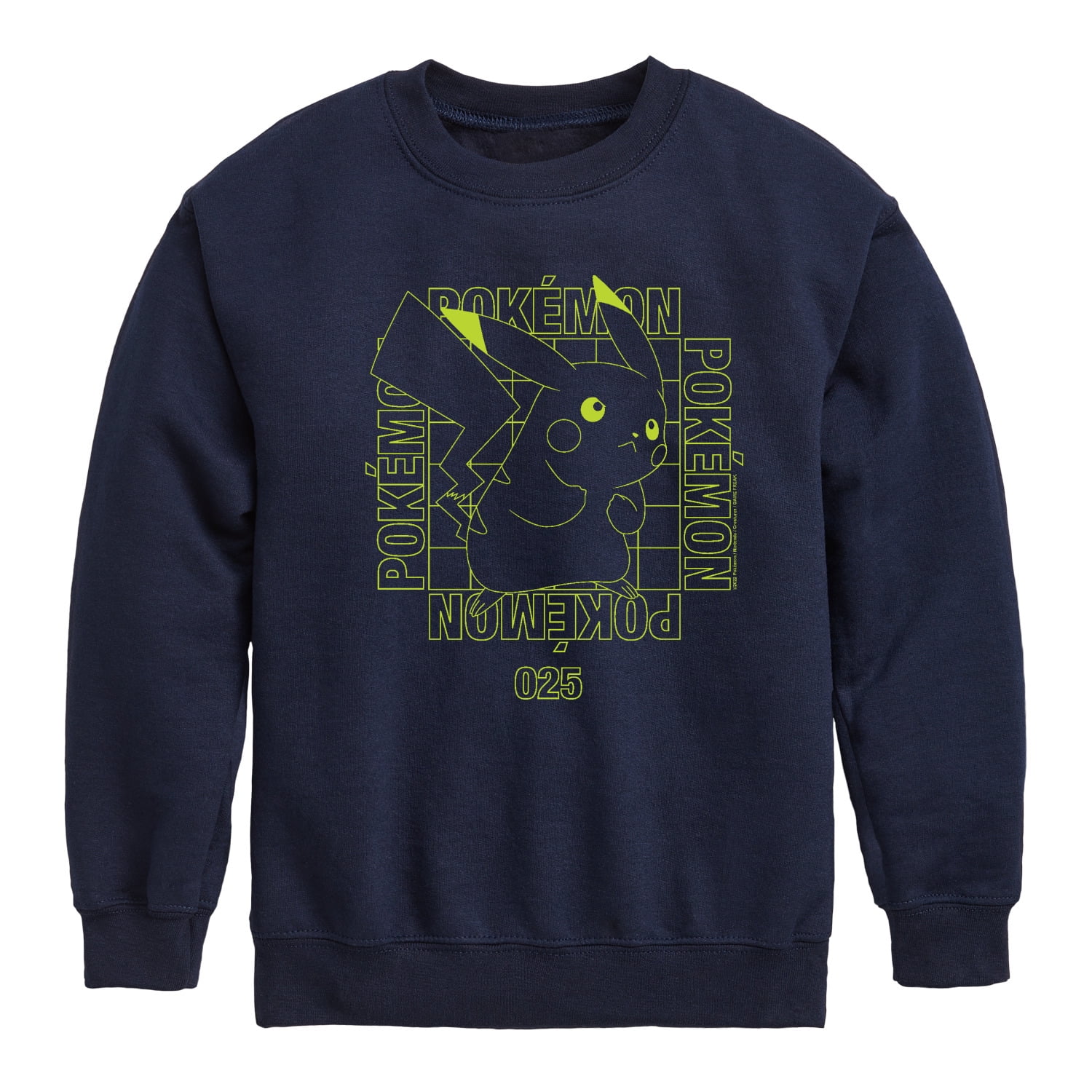 Pokemon Baby Boy Cool Pikachu Hoodie 4-14 Years Old