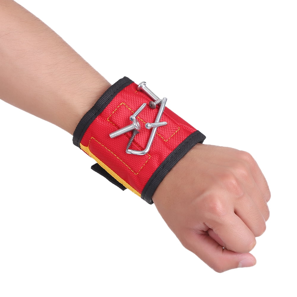 Magnétique Wristband Outil magnétique Wristband Outil Bricolage Cadeau Support pour vis Gadgets de Tenir Les Clous Drill 