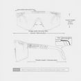 thumbnail image 4 of Big Frame Riding Sunglasses Colorful Full-faced True Film Polarized Su, 4 of 4