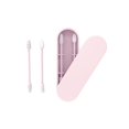 thumbnail image 1 of 2pcs/set Reusable Silicone Cotton Swab Portable Eco-friendly Cleanable For Ear Cleaning, 1 of 5