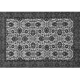 thumbnail image 1 of Ahgly Company Indoor Rectangle Abstract Gray Modern Area Rugs, 4' x 6', 1 of 4
