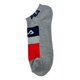 thumbnail image 3 of Calcetines Fila No Show Gris Rojo Cortas Gris Único, 3 of 5