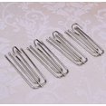 thumbnail image 5 of Juego de 30 ganchos para cortinas de 4 garras de acero inoxidable plateado. Medio, 5 of 5