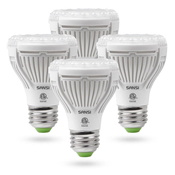 Bombilla LED para cultivo SANSI espectro completo 10W (paquete de 4)
