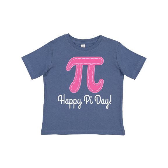 Inktastic Happy Pi Day Pink Math Symbol Girls Toddler T-Shirt