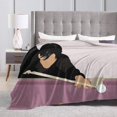 thumbnail image 1 of Soft Throw-Blankets Bedroom Decor Pool Throw Ultra Soft Micro Fleece Blanket Couch 60X50inches, 1 of 5