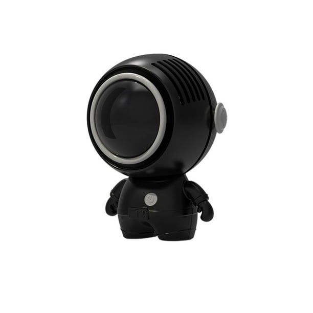 Bearachild Ventilador recargable USB Funcionamiento silencioso Dispositivo de enfriamiento de escritorio Accesorios Electrodomésticos Negro Bearachild HA062730-02