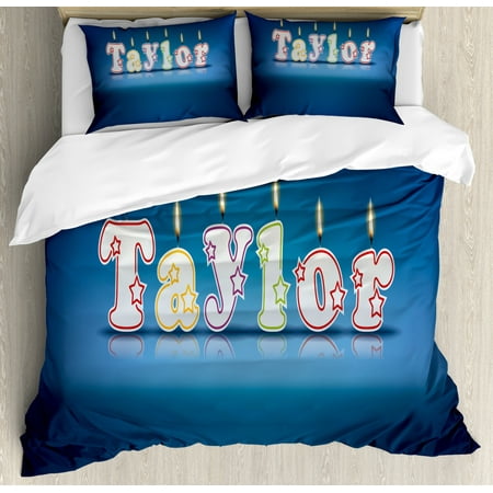 Taylor Duvet Cover Set Common Given Name In English Happy