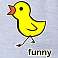thumbnail image 2 of CafePress - FIN Chick Funny - Cute Infant Baby Football Bodysuit, 2 of 3