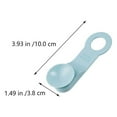 thumbnail image 2 of LRXIYODE 4Pcs Tpr Rectangular Toilet Seat Handle Lifter No Glue Design Gray, 2 of 6