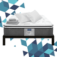 thumbnail image 1 of Colchón Matrimonial Restonic MoonCare Collection Dreams Con Box + Almohadas Standar Hipoalergenicas + Complemento, 1 of 9