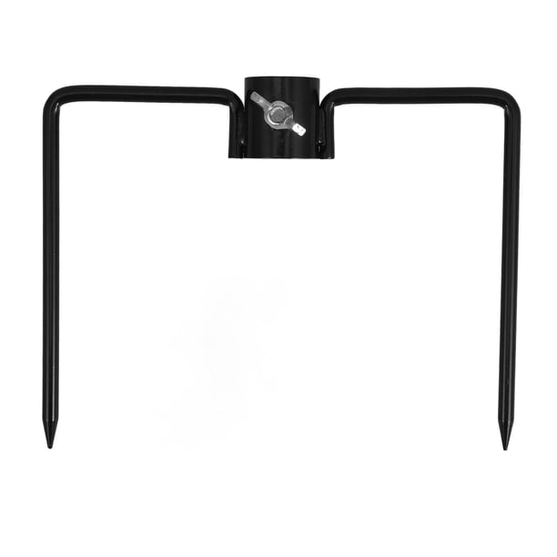 GOOHOCHY Asta de bandera para jardín, estaca de tierra, estaca para sombrilla, ancla para sombrilla de exterior, ancla resistente para sombrilla, soporte para sombrilla de playa, ancla para sombrilla