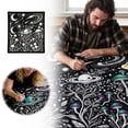 thumbnail image 2 of SUYOLL DIY Coloring Blanket Washable Art Blanket Cozy Home Throw Blanket Ideal For Seasonal Birthday Holiday Gifts And Creative Craft Projects, 2 of 6