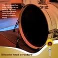 thumbnail image 4 of Bass Drum batidor Simple Professional Professional Silicone Silicone Silicone Toca Piezas Piezas de instrumentos de percusión para uso de reemplazo kenally OD010919-00, 4 of 7