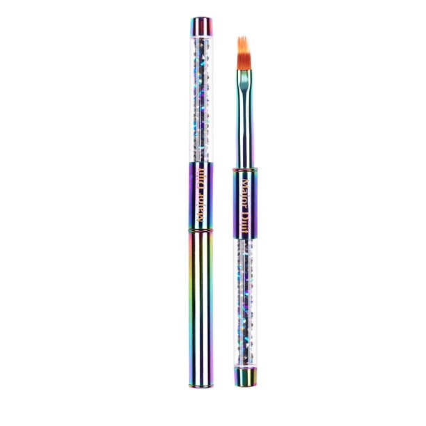 Bolígrafos para decoración de uñas, bolígrafos para esmalte de uñas, bolígrafo para punteado de grafiti, bolígrafo para uñas chapado en color, bolígrafo redondo con cambio gradual de punta, pincel de