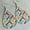 #3, variant on Acrylic Teardrop Back to School Pencil Pastel Numbers Print Teacher Day Earrings