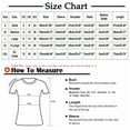 thumbnail image 4 of WREESH Womens Fashion T-Shirts Summer Comfortable Round Neck Printing Short Sleeve Tops Blouse T-Shirt Pullover Light Blue, 4 of 6