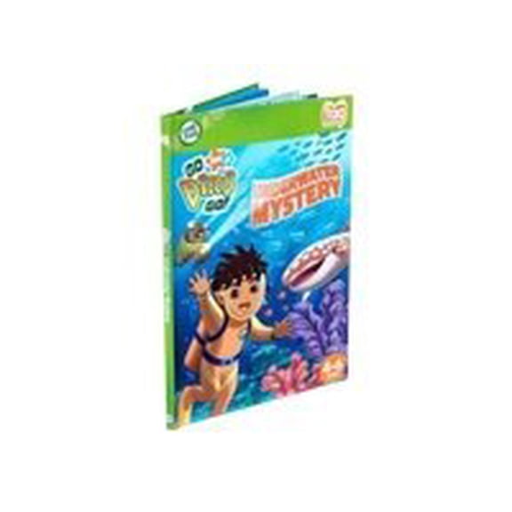Tag Activity Storybook Go Diego Go!: Underwater Mystery - LeapFrog Tag Reading System box pack