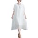 thumbnail image 1 of Vestido suelto de mujer con bolsillos Medias mangas Vestido de playa de vacaciones Abanopi Vestido, 1 of 7