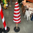 thumbnail image 3 of Small Red Cone Lollipop Over Sized Statue, 3 of 6
