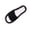 Black, variant on QINGFSAP Womens Open Toe Fuzzy Lined Indoor House Slippers Non Slip Foam Cushioned Slip On Slides