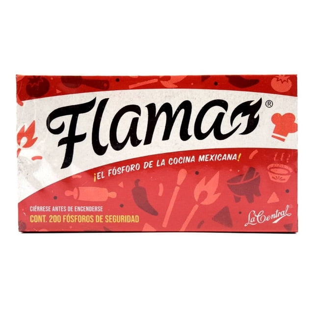 Cerillos Flama 5 cajas 200 pzas c/u