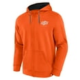 thumbnail image 2 of Men's Fanatics Orange Oklahoma State Cowboys Power Index Full-Zip Hoodie, 2 of 3