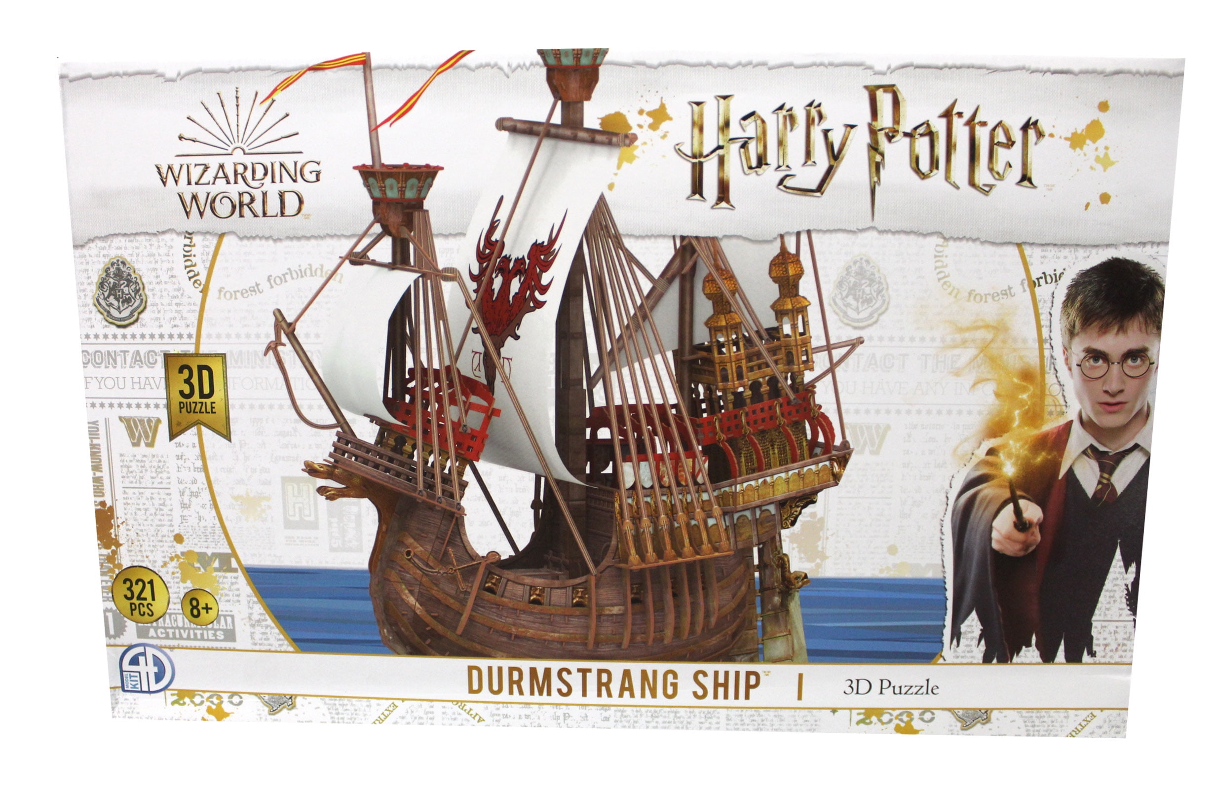 4D Cityscape Harry Potter Wizarding World Durmstrang Ship 3D Puzzle (321  Pieces)