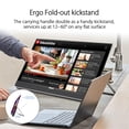 thumbnail image 3 of Monitor portátil ASUS ZenScreen de 22" (21,5 visibles) 1080P (MB229CF) - Full HD, IPS, 100 Hz, USB-C PD 60 W, parlantes, asa de transporte, soporte, brazo con abrazadera en C, gancho para partición, s, 3 of 5