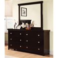 thumbnail image 2 of Bowery Hill 2-Piece Solid Wood Dresser and Mirror in Espresso, 2 of 2