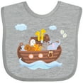 thumbnail image 3 of Inktastic Animals Ark Boys or Girls Baby Bib, 3 of 4