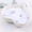 White, variant on Sequins, Purple Iridescent Laser Silver Back Single Hole Sequins, 0.4inch 10g Pack, DIY Belly Dance Costume Crafting Material