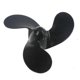 thumbnail image 4 of 3-blade Boat Propeller Yacht Engine Propeller For 2.5/3.3/3.5hp Tohatsu/mercury, 4 of 5