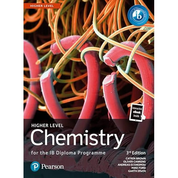 Pre-Owned Pearson Chemistry for the IB Diploma Higher Level, 9781292427720, 1292427728, Paperback, 3rd edition