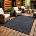thumbnail image 5 of Koeckritz Rugs Grizzly Grass Slate Grey Indoor/Outdoor Turf Area Rug, 11' x 12', 5 of 8