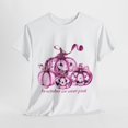 thumbnail image 4 of In October We Wear Pink Shirt, Support Pink Pumpkin T-Shirt ID-0730-U8E8, 4 of 8