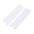 thumbnail image 4 of 2 Toe Flip Flop Socks Men Funny Two Finger Socks for Street Backpacking Home white, 4 of 9
