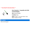 thumbnail image 2 of Horn Connector - Compatible with 2006 Lincoln Navigator, 2 of 2